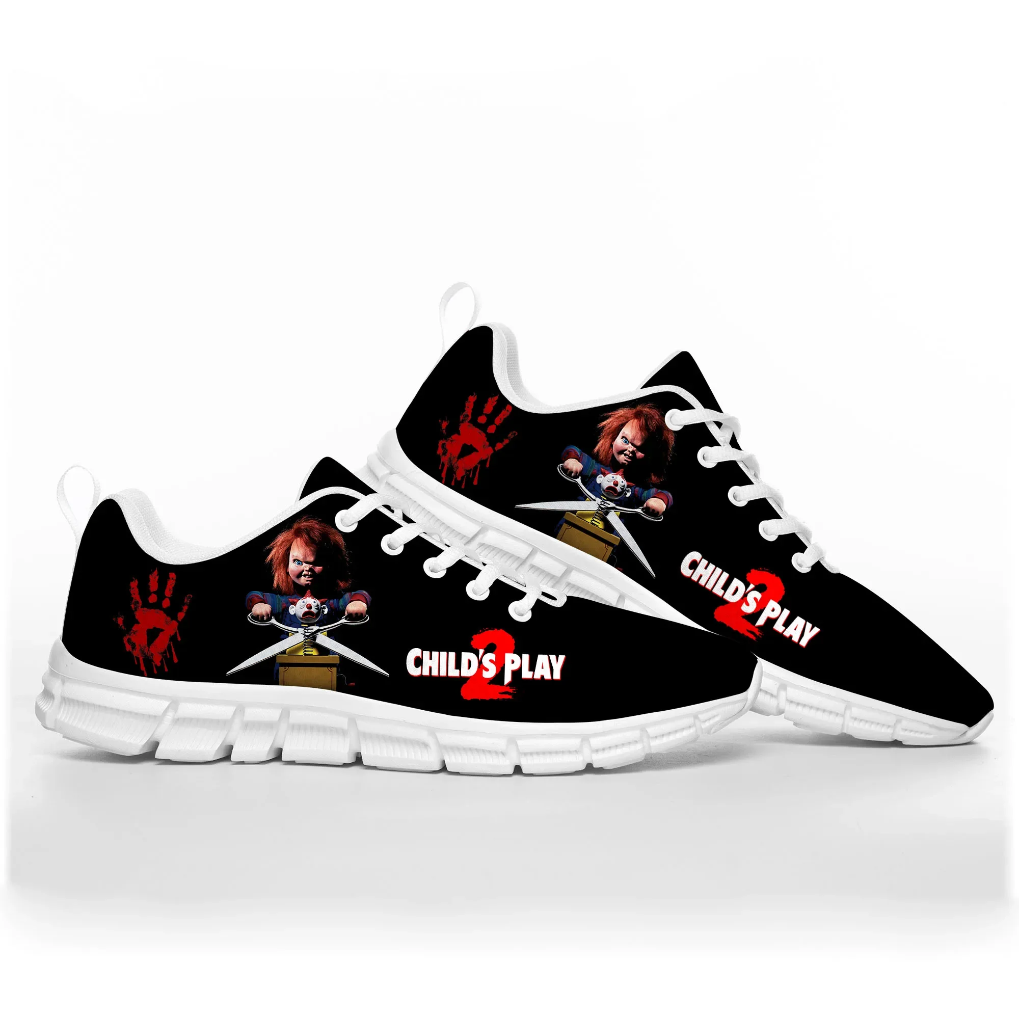 Horror Movie Childs Play Chucky Sports Shoes Mens Womens Teenager Kids Children Sneakers Casual Custom High Quality Couple Shoes