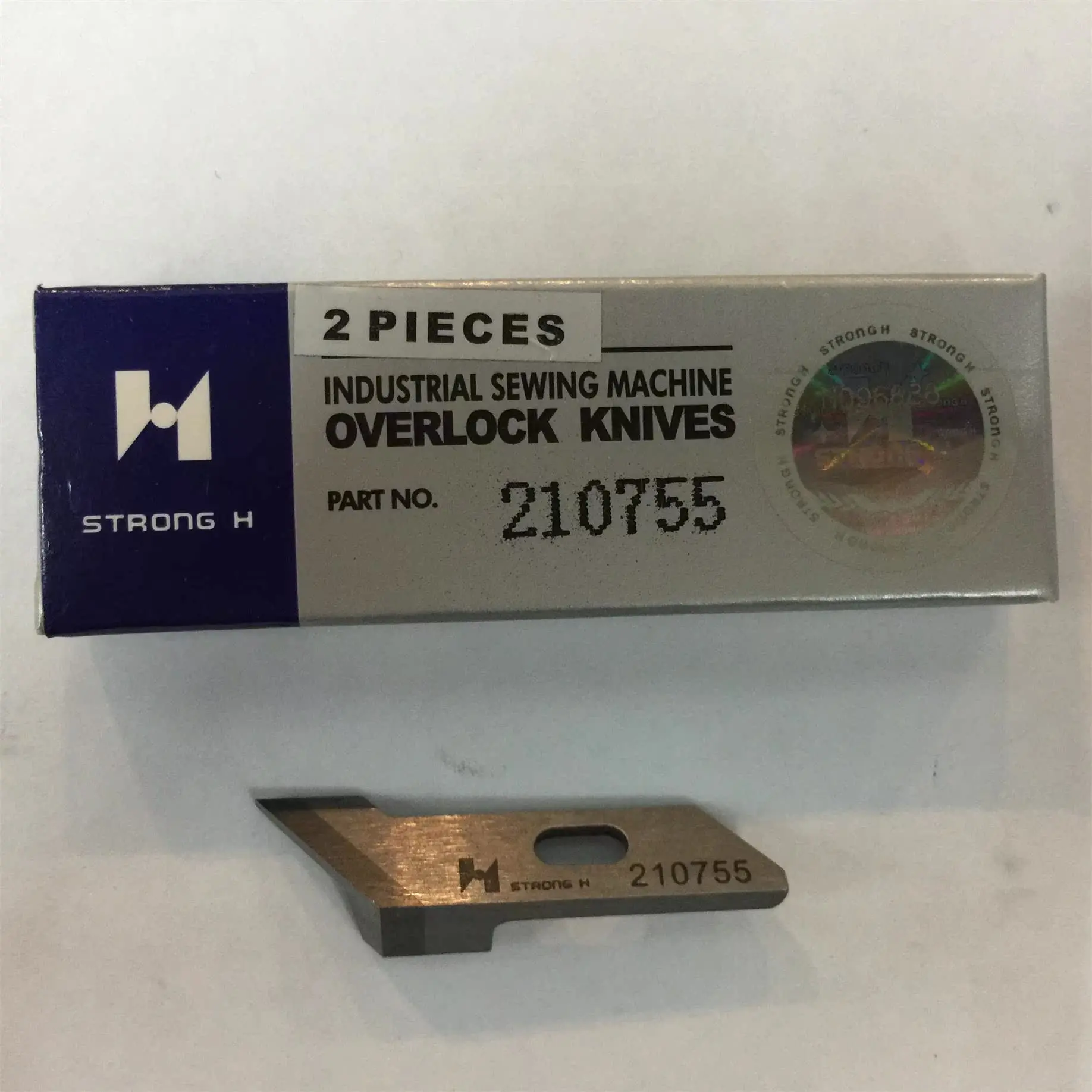 

2 шт. 210755 лезвие прочный H верхний угловой нож для Pegasus Ex Ex5200 толстый материал оверлок швейная машина