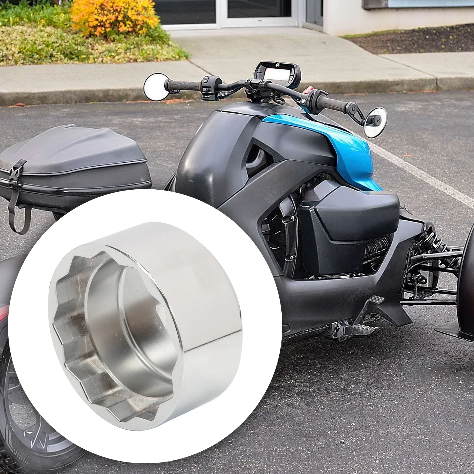 

529036457 Инструмент для снятия колесной гайки для Canam Ryker 600 900, раллийный динамометрический ключ, инструмент для ремонта автомобиля
