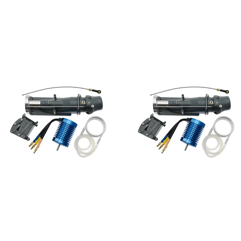

Daily 2X Water Jet Thruster Power Sprayer Pump Water Jet Pump With 3650 Brushless Motor + Water Cooling Jacket For RC Jet Boat