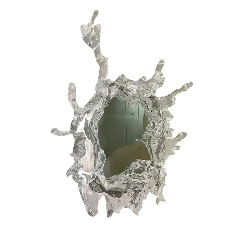 

Ruishui mirror living room, wall lamp splash dressing mirror, lamp hotel bathroom mirror front wall lamp