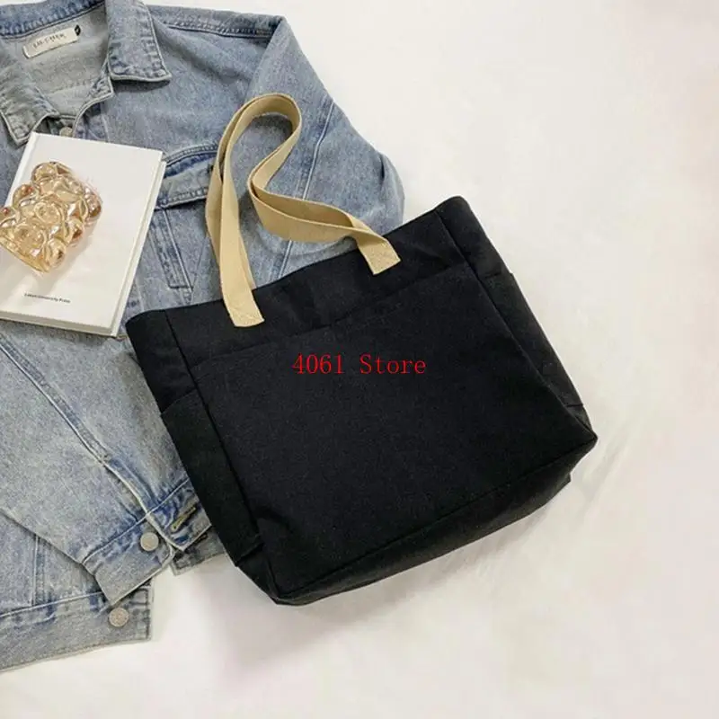 

Женская сумка с большой емкостью сумки на плечах холста