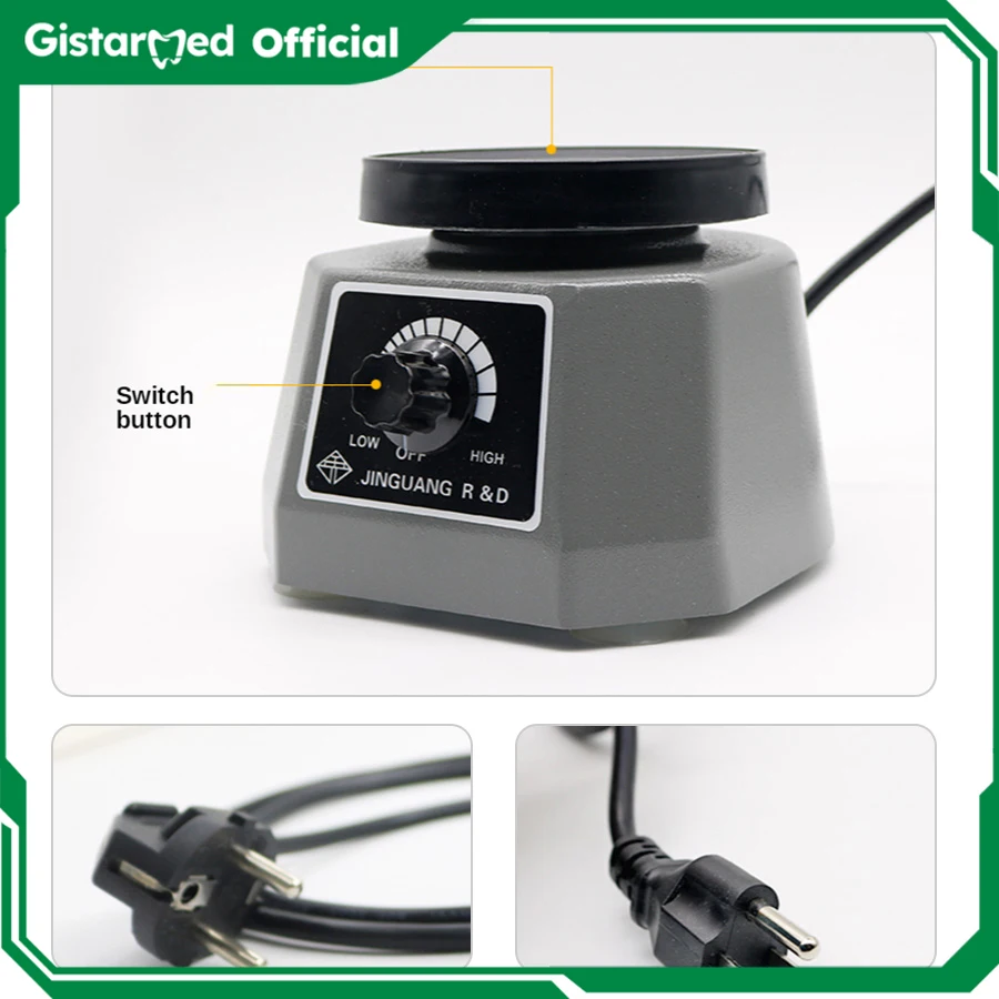 Dental Plaster Vibrator 110V/200V Lab Vibrator Dental Equipment Machine Vibration Table 4