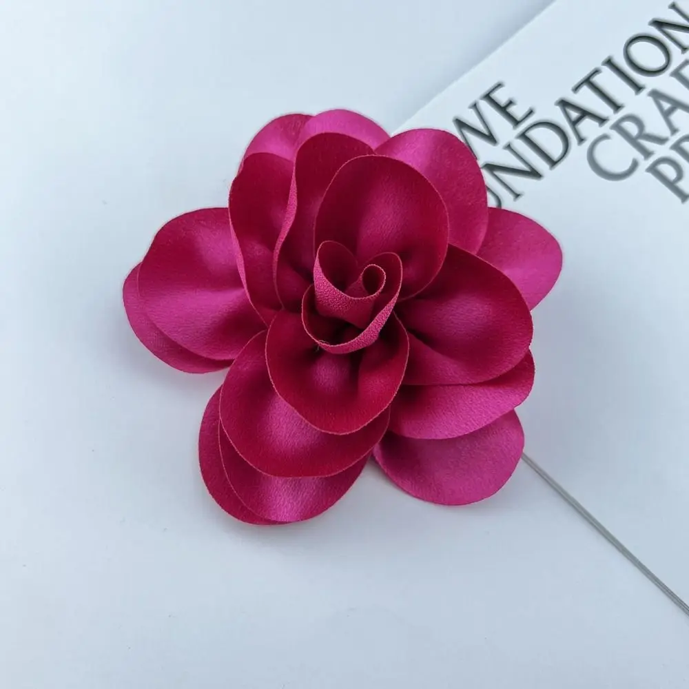 14cm Large Flower Brooch Dress Suit Corsage Sweater Coat Pin Fabric Handmade Brooches Fashion Clothing Accessories