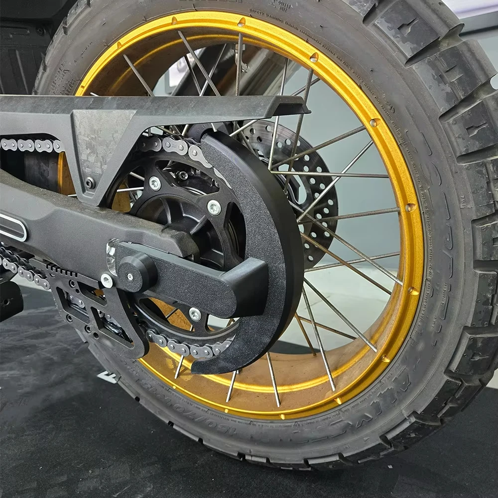 DS800X Chain Protection Cover For VOGE DS 800X DS 800 X DSX800 Rally Rear Sprocket Protector Wheel Cleaning for LONCIN VOGE 800D