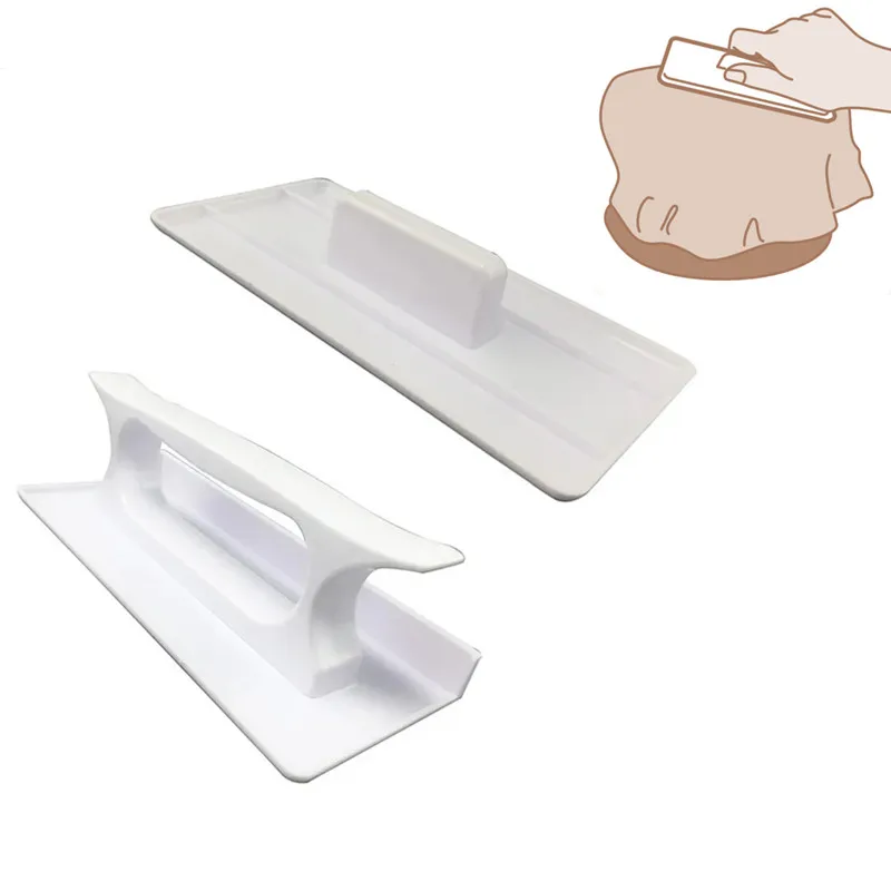 Large Square Cake Smoother Plastic Cake Decorating Smoother Polisher Tools Fondant Sugarcraft Tool Kitchen Tool Cake Spatula