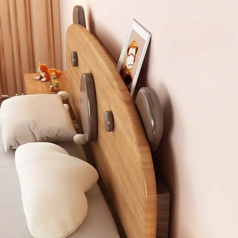 Meisjes Decoratie Kinderbedden Luxe Eenvoudige Scandinavische Moderne Stijl Kinderbedden Ontwerp Enkele Aangepaste Houten Lettino Per Bambini Meubels