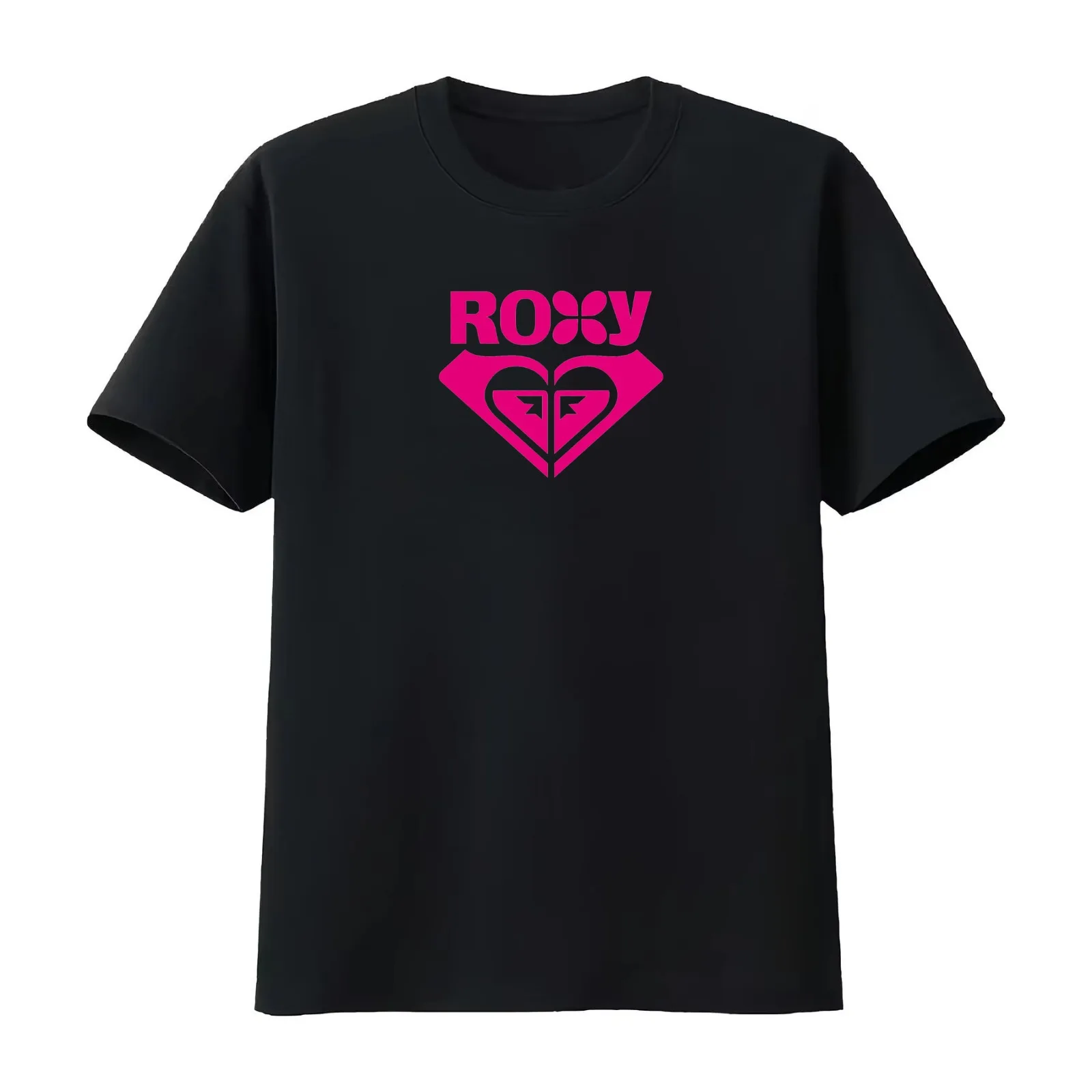 The Wave T-Shirt Summer Casual Cotton Tee Oversized Streetwear Tops Vintage Graphic Print Loose Fit Short Sleeve