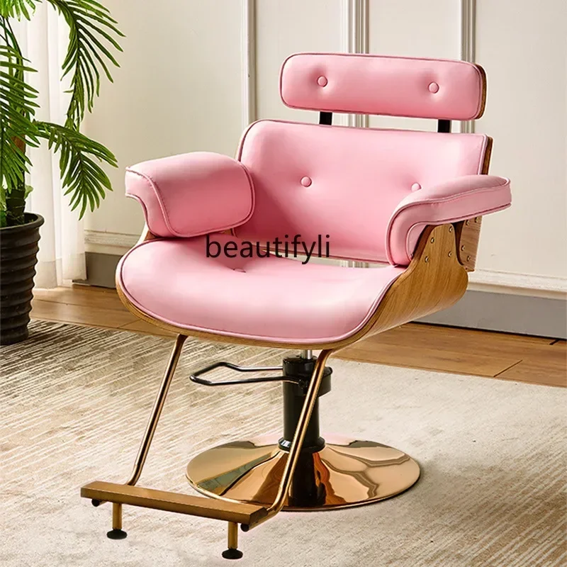 

YH High-end haircut, hairdressing, special lift rotating barber shop chair salon Y17