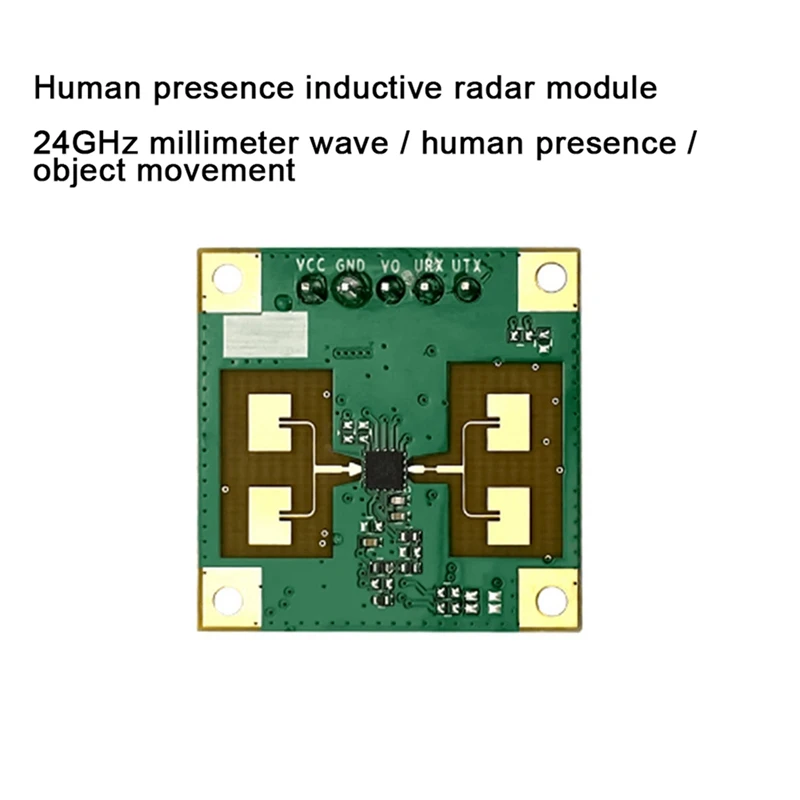 وحدة استشعار كشف الحركة الدقيقة ، وجود الإنسان ، الاتصالات التسلسلية ، TTL ، 3X ، 24Ghz ، LD1115H