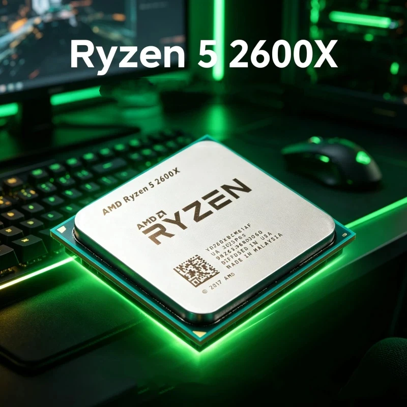 processore-desktop-gaming-amd-ryzen-5-2600x-r5-2600x-42ghz-boost-6-core-12-thread-am4-tray-per-host-di-gioco-1080p
