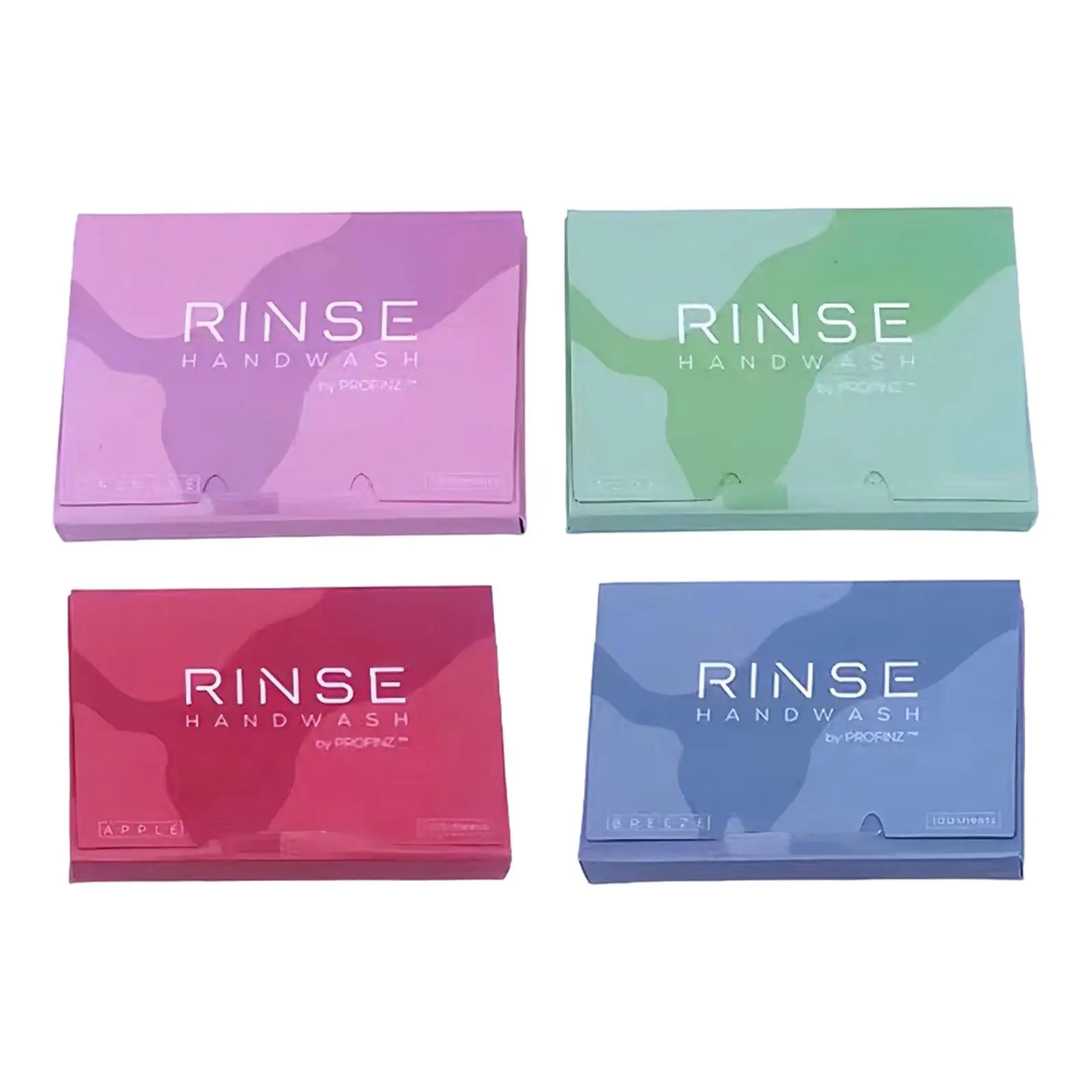 Hojas de jabón para lavar a mano, 1 caja de escamas de jabón para acampar en interiores, 100 unidades