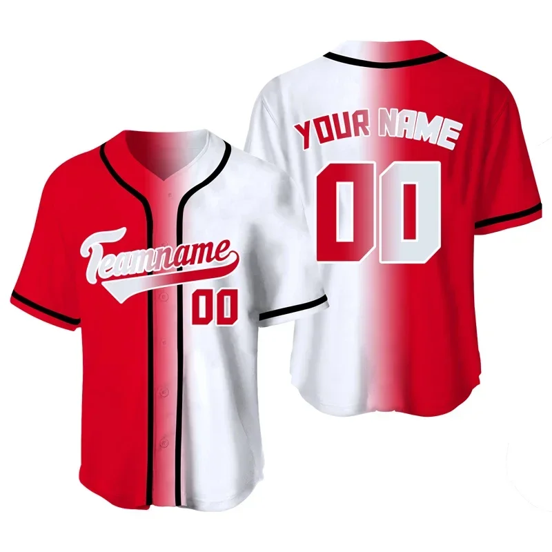 City Baseball Jersey Men Shirts Custom Team/Name Sublimation Blanks Baseball T-shirts Uniform Sports Training Plus Size Clothing