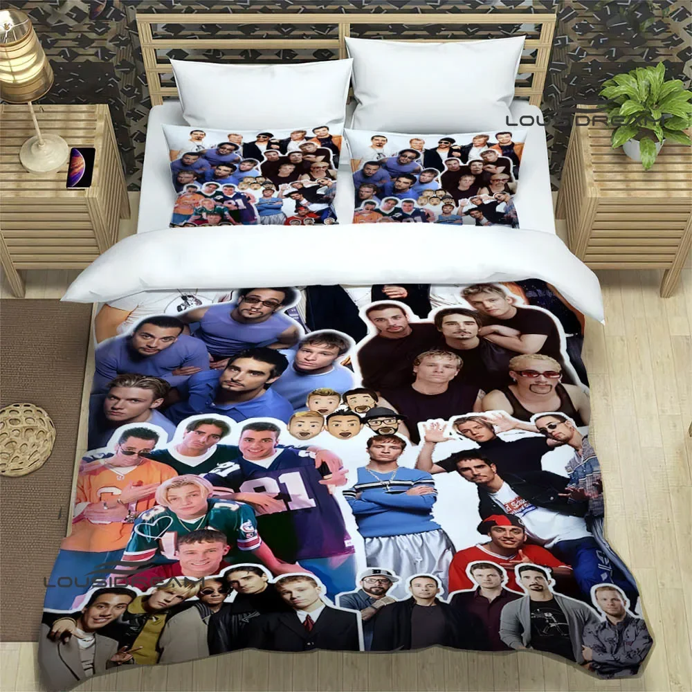 BSB band backstreet boys Bedding Sets exquisite bed supplies set duvet cover bed comforter set bedding set luxury birthday gift