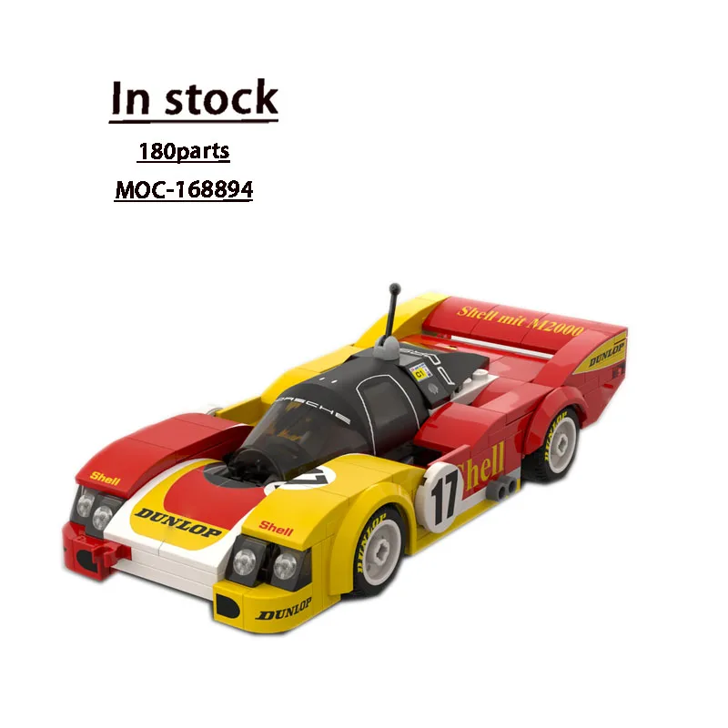 MOC-168894 الكلاسيكية 90 سيارة رياضية سباق بنة نموذج • 180 PartsMOC الإبداعية الصبي الاطفال عيد ميلاد اللبنات لعبة هدية