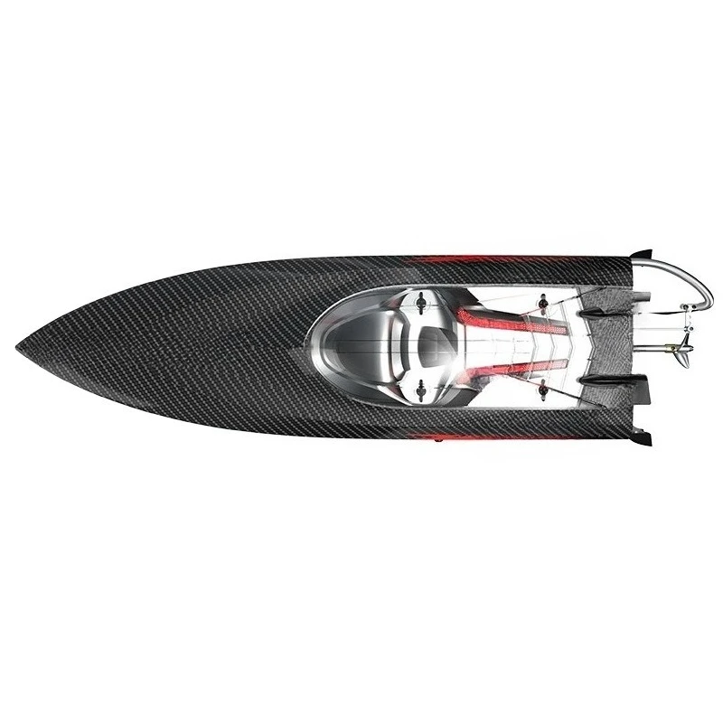 

Brushless high-speed remote control speedboat carbon fiber pattern, large remote control boat rowing