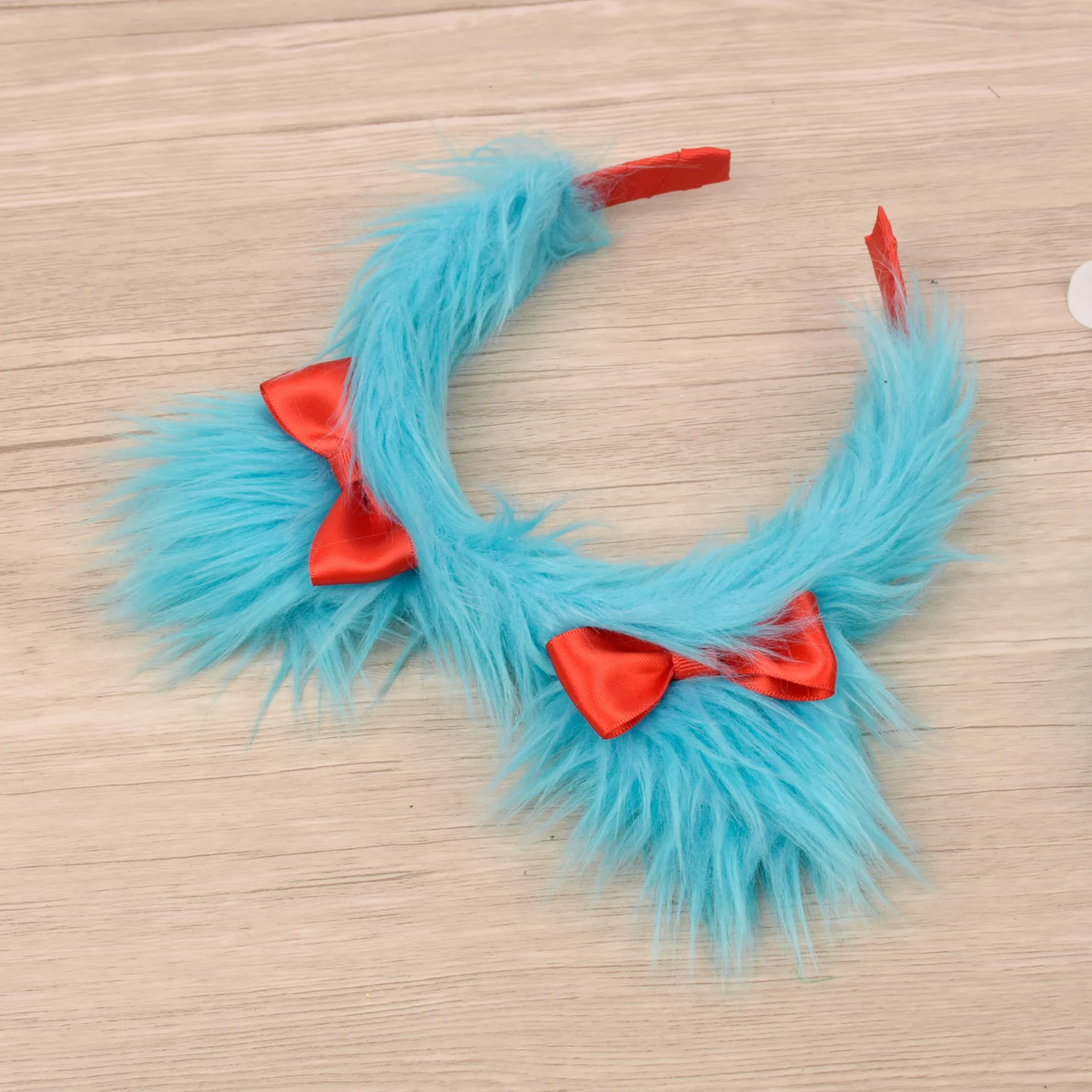 Cat in the Hat Kids Costume Seuss Cosplay headband for Halloween Party Dress Up  Girls