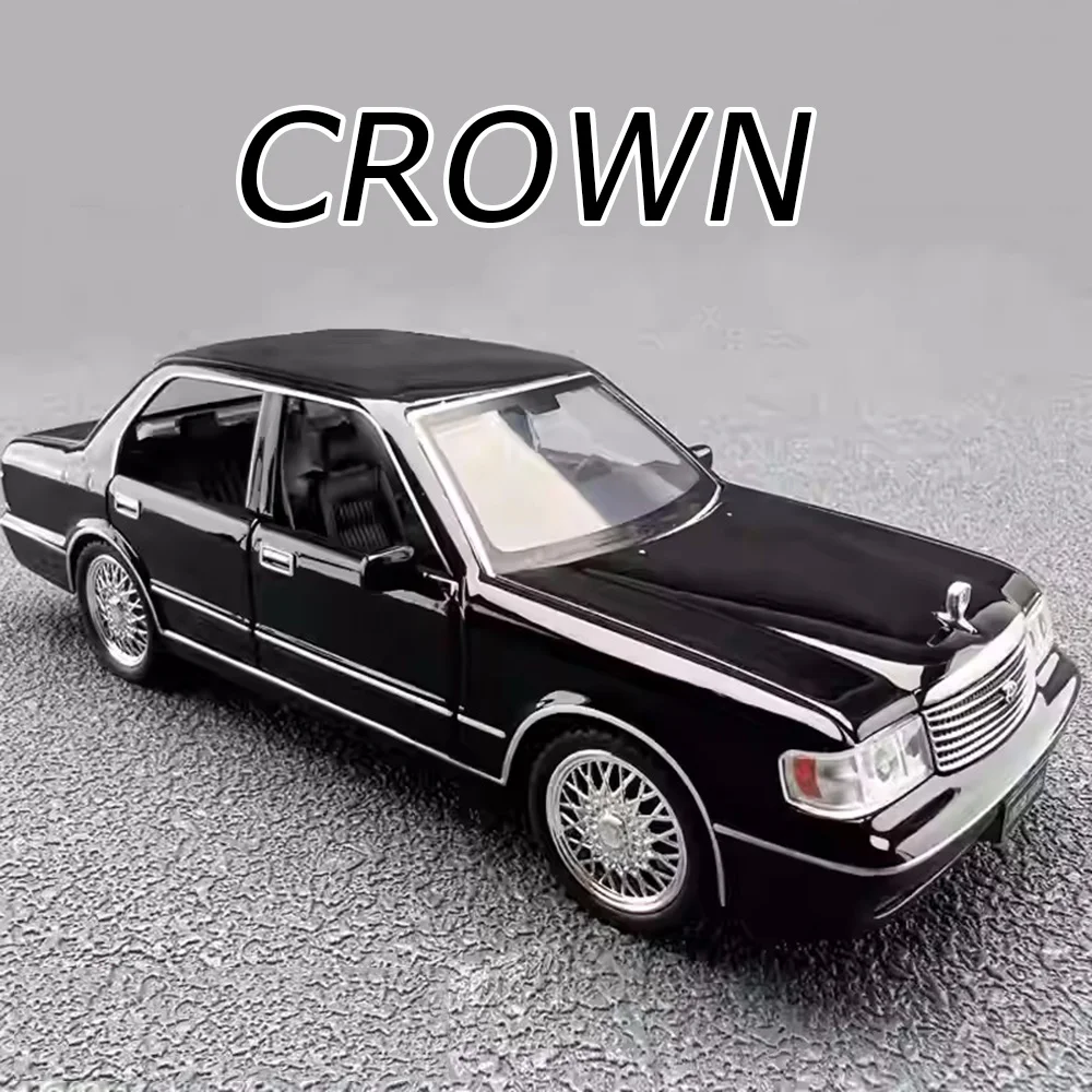 

1:32 миниатюрные модели с короной, автомобили из сплава, литые под давлением игрушки, резиновые шины, легкие музыкальные транспортные средства, колеса, автомобиль с откатным механизмом, подарки для детей и взрослых