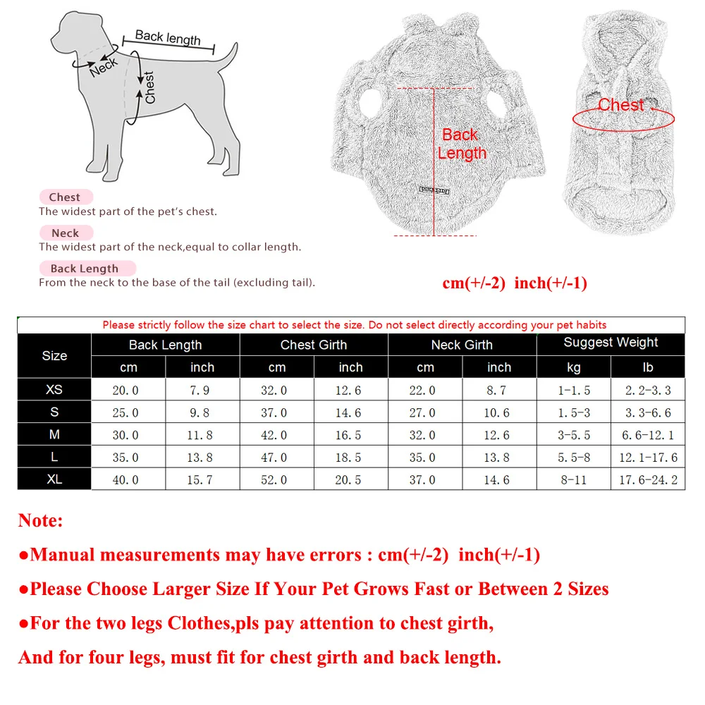 3-teiliger weicher Haustiermantel für kleine und mittelgroße Hunde und Katzen, warme Fleece-Katzenhoodies für den Winter, lustige, niedliche Kleidung mit Hasenohren für Sphynx-Katzen – Detail 2