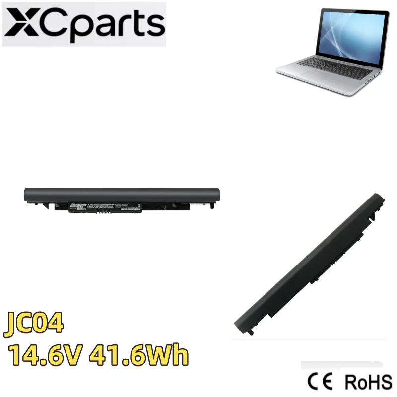 

14.6V 41.6Wh New JC04 Battery Laptop For HP 14-BS 14-BW 15-BS 15-BW 14-BS001TU TPN-W129 HSTNN-PB6Y HSTNN-DB8A 919701-850 JC03
