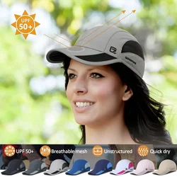 GADIEMKENSD Unisex sportpet - Sneldrogend, UPF 50+ zonbescherming voor hardlopen, golf, vissen (Boné Corrida)