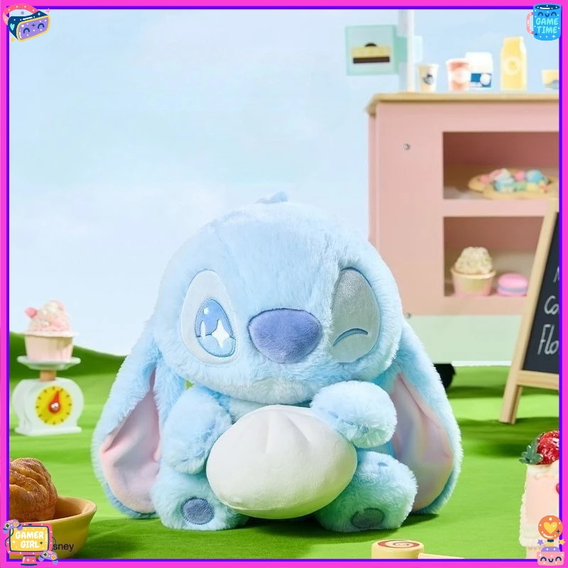 ตุ๊กตาสติทช์ซีรีส์ปาร์ตี้อาหารน่ารักจากมินิโซ ตุ๊กตาสติทช์อนิเมะน่ารักสำหรับสาวๆ ของเล่นตุ๊กตาขนนุ่ม ของตกแต่ง ของขวัญวันเกิดสำหรับเด็กผู้หญิง