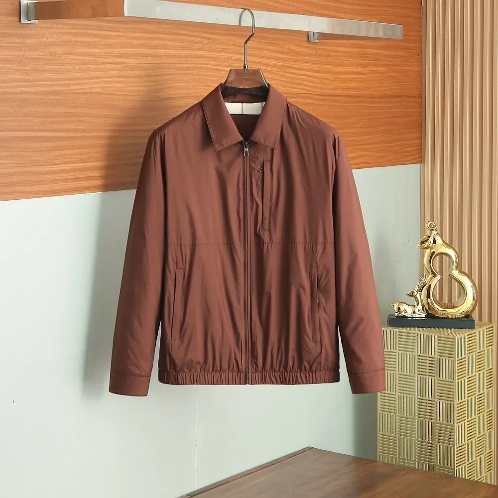 

LP Италия ветрозащитная мужская повседневная тонкая хлопковая куртка с лацканами 25aw