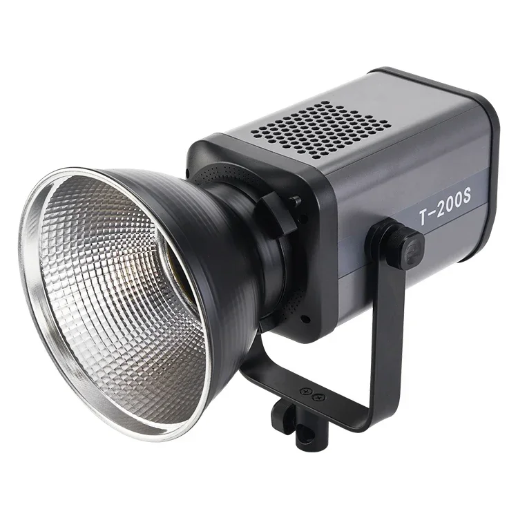 TOP Factory Professional LED Video Camera Photographic Light 200W 2700-7500K Remote LED COB Lighting for Video Recording