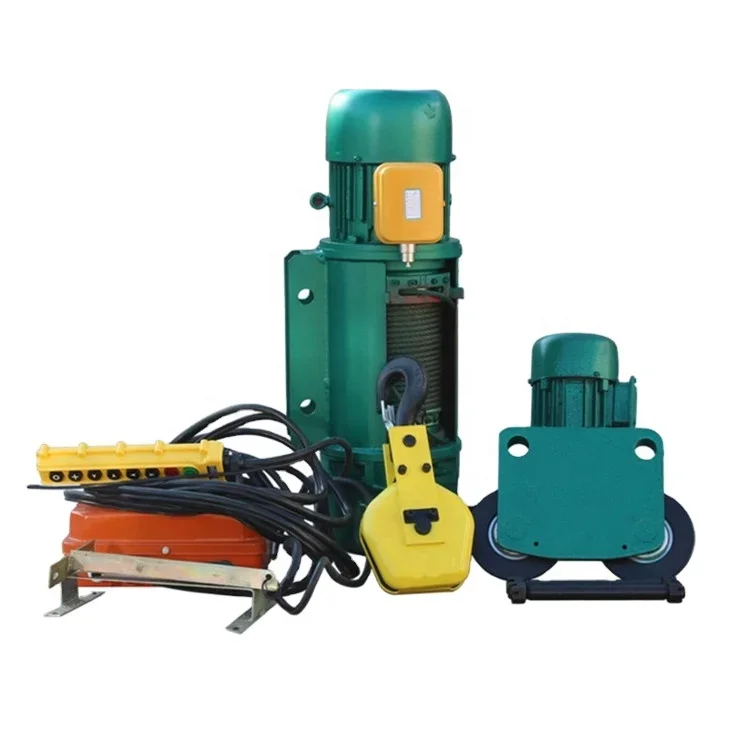 

2/3/5/10Ton Moveable CD1/MD1 Wire Rope Electric Hoist Cable Electric Winch Provided M3 Steel In China