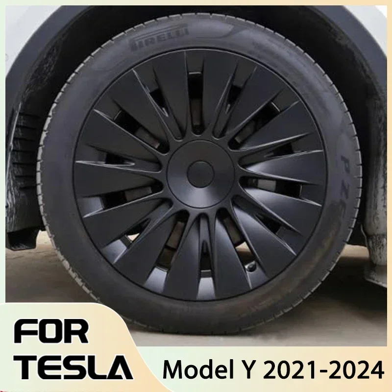 

Колпачки для колес Tesla Model Y, колпачки для колес 19 дюймов, аксессуары для Tesla Model Y, 2024, 4 шт., модель Y 2021-2024