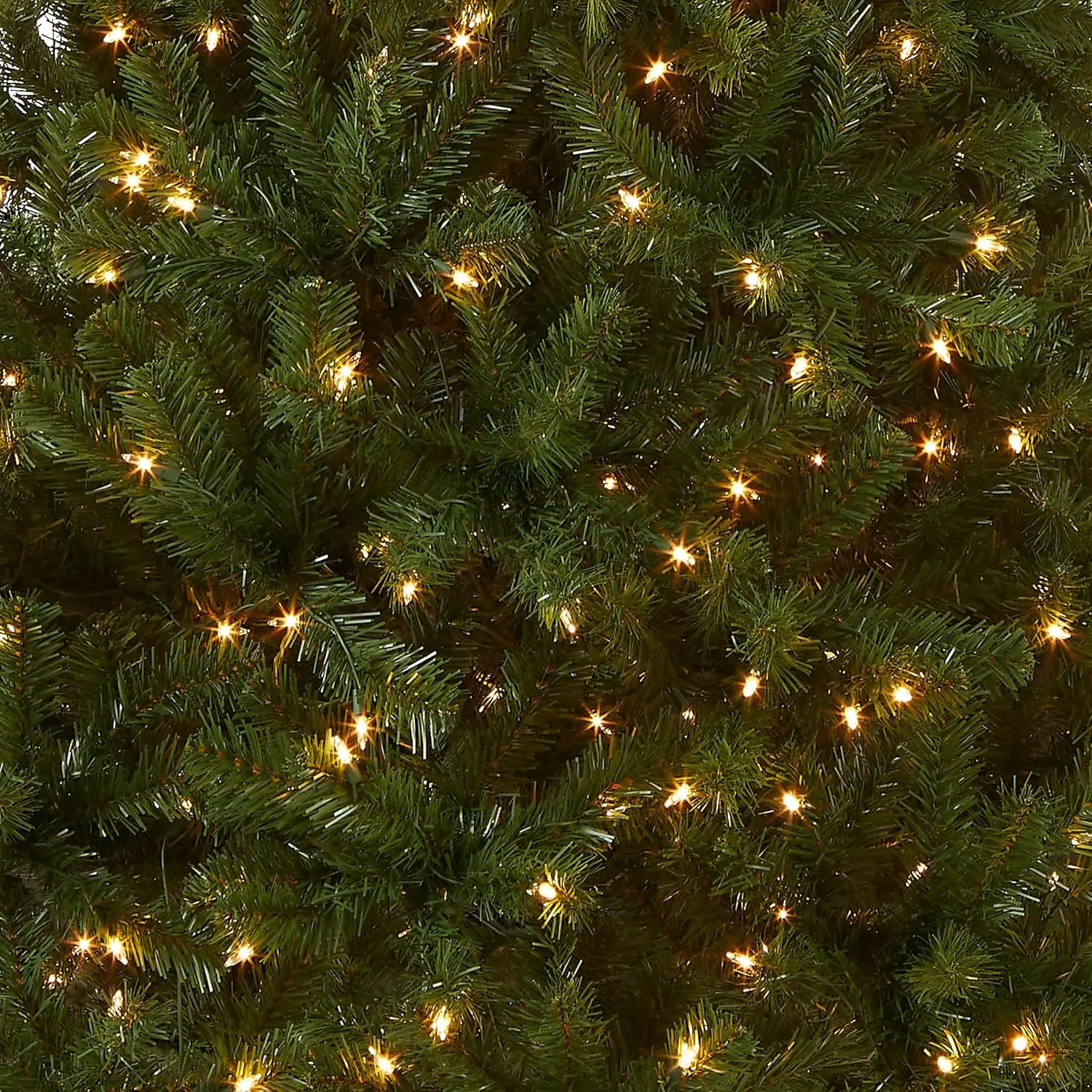 

Tree Company Pre-Lit Artificial Christmas Tree, Green, North Valley Spruce, White Lights, Includes Stand, 7 Feet