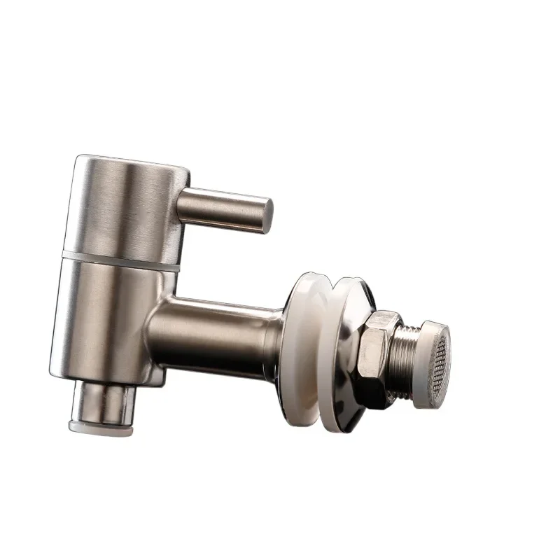 Wine jar faucet 304 stainless steel faucet Glass bottle copper water nozzle wine jar wine barrel valve switch