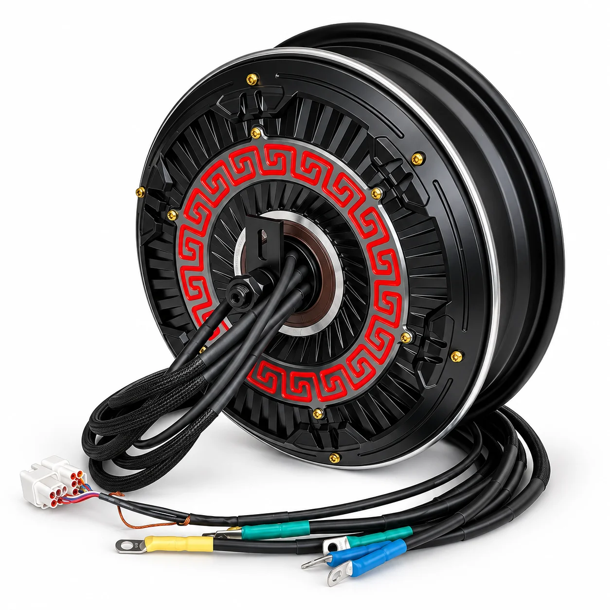 12x3.0 Inch QS268 3000WP 48V-96V BLDC Hub Motor Waterproof Racing Edition Electric Motorcycles & Bicycles