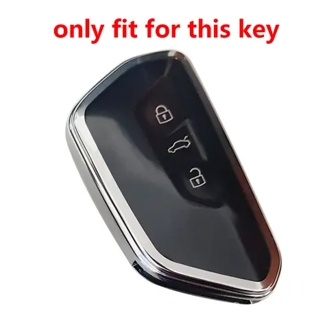 For Volkswagen VW Golf 8 GTI ID 4 For Seat Leon Mk4 Cupra Formentor For Skoda Octavia A8 MK4 Mk8 Car Key Case Cover Key Holder 6 best sales vw id key case - №3