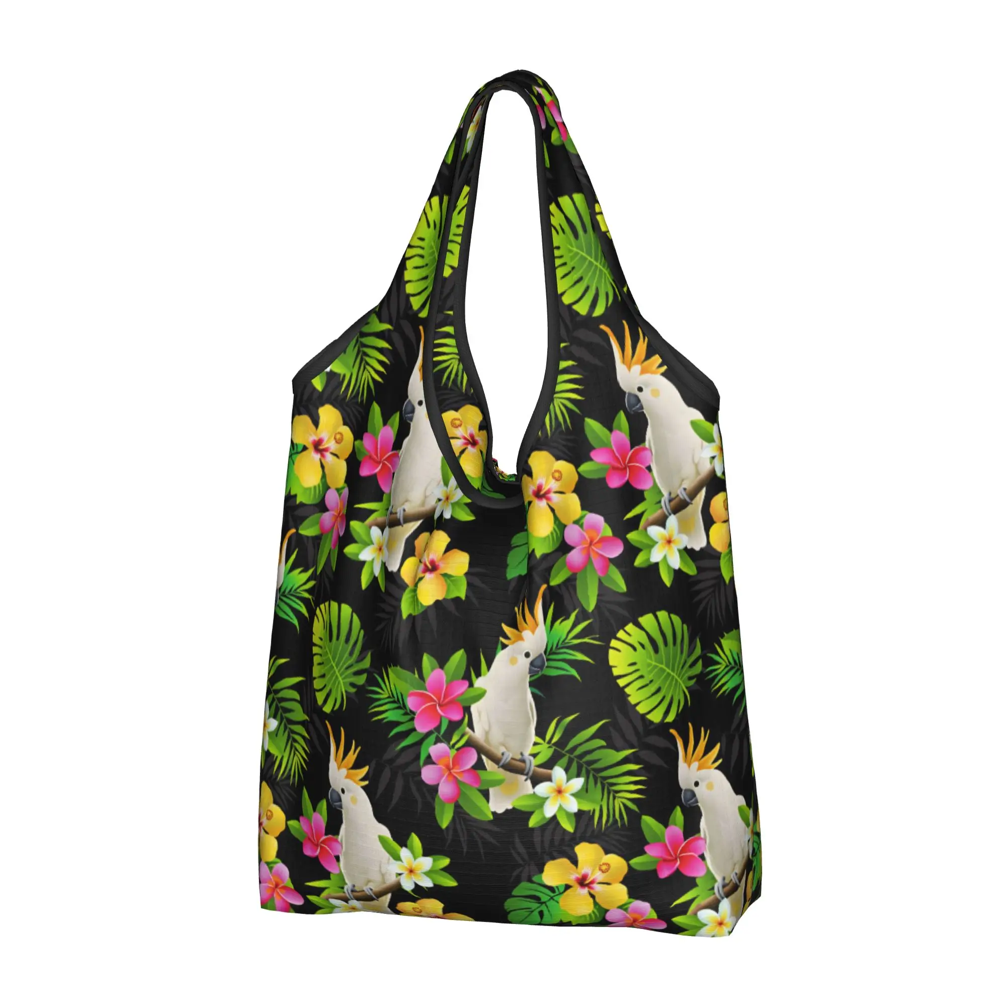 bolsa-de-compras-portatil-com-estampa-tropical-de-papagaio-estilo-havaiano-sem-costura-para-compras-bolsa-de-ombro