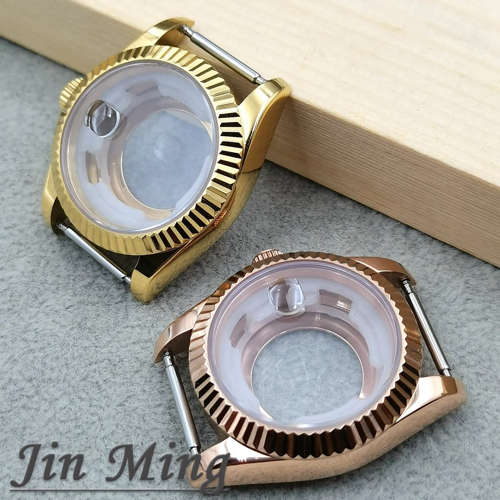 Women's 31mm NH05 Watch Case High Quality 904L Steel Datejust Accessories with 24.5mm Dial Compatible with NH05 NH06 Movement