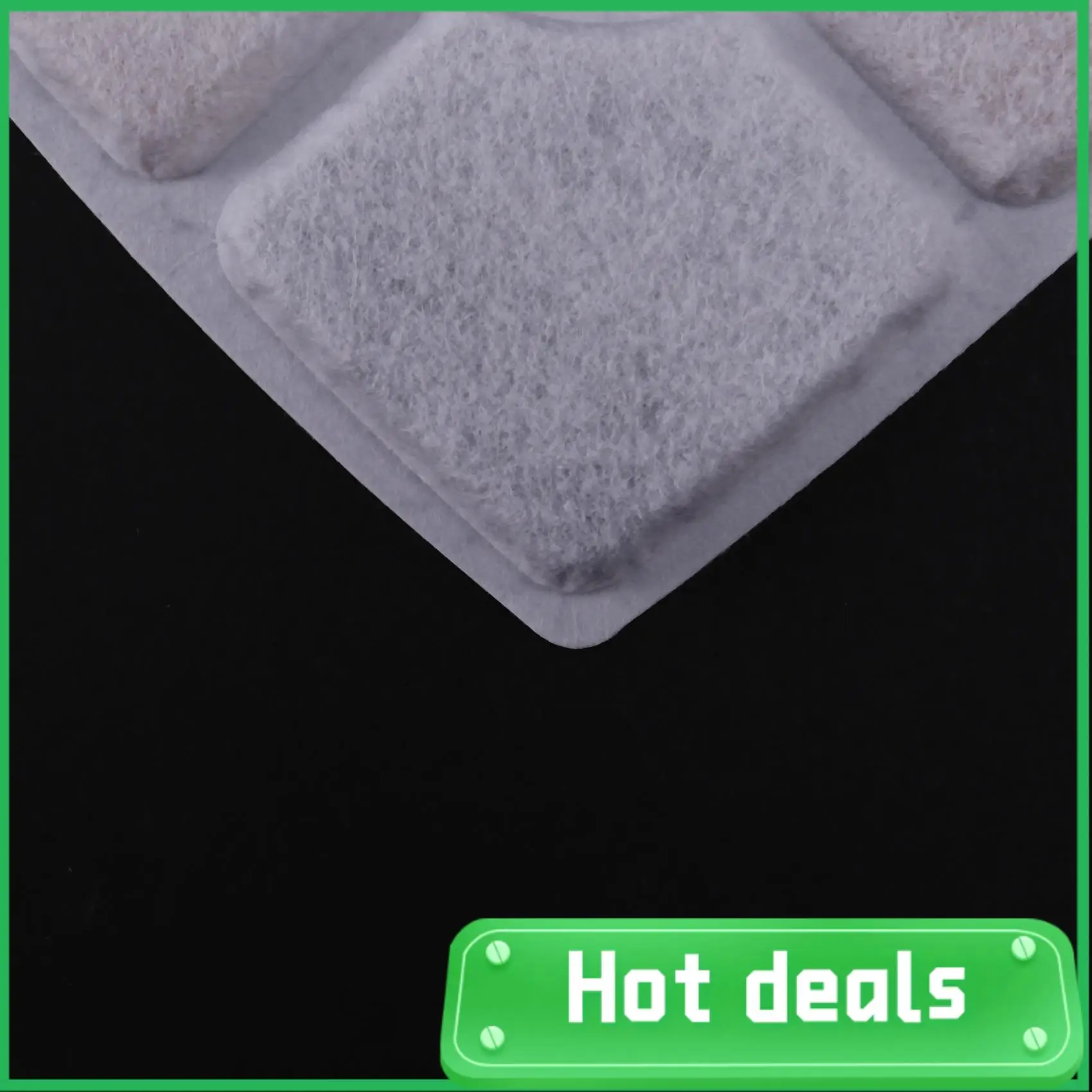 فلاتر A74X-Square لشرب مياه القطط المربعة سعة 2.5 لتر - استبدال فلتر تليين المياه ثلاثي الحركة - 4 عبوات