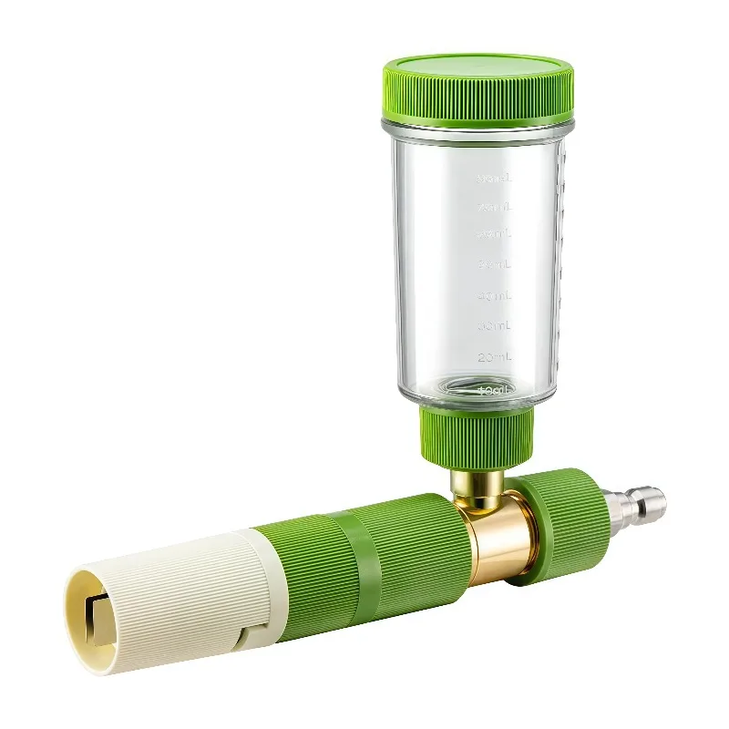 

Новый ручной распылитель пены для снега Cannon-1/4 "быстроразъемная бутылка для мыла высокого давления для мойки автомобилей, многофункциональная насадка 100 мл