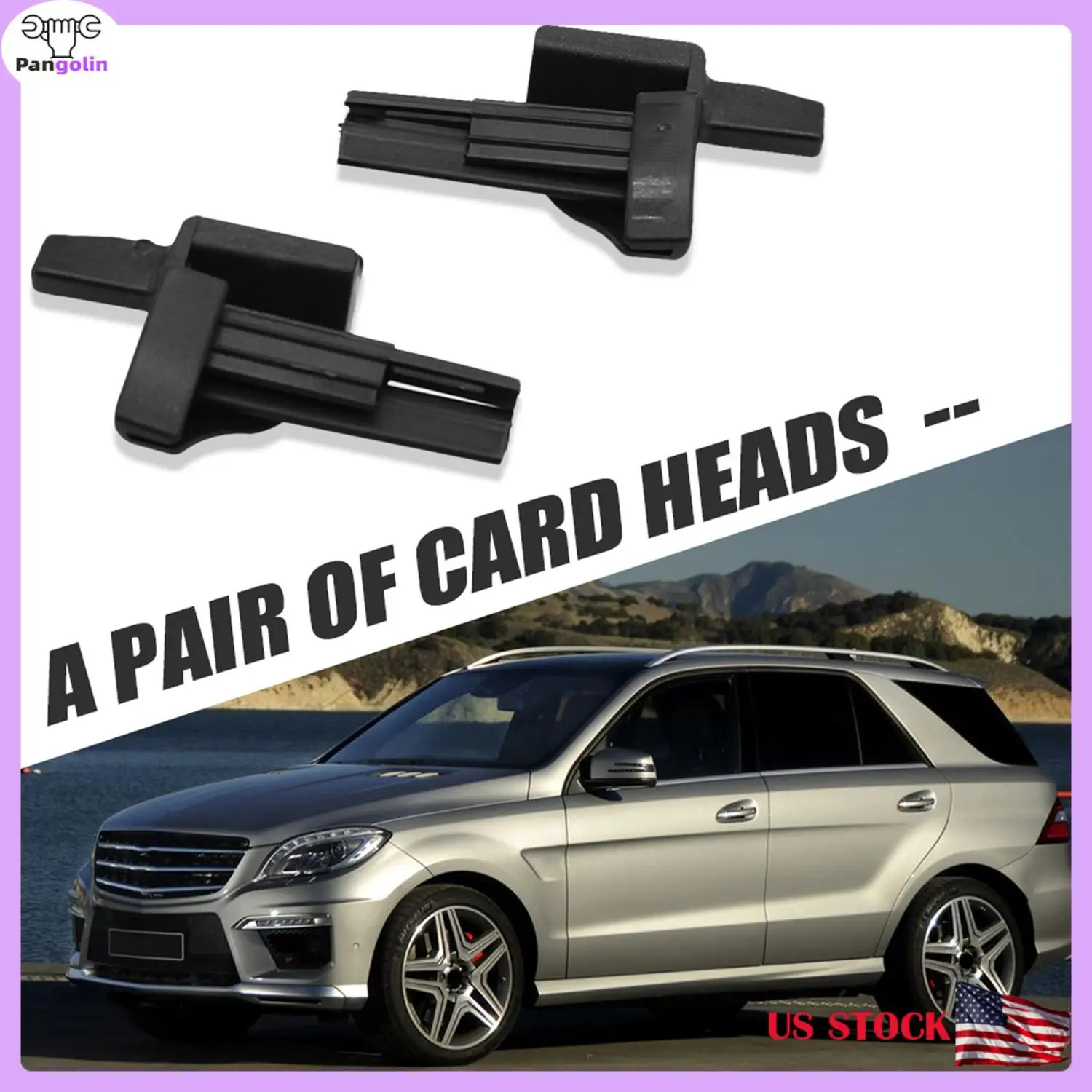 

2pcs Plastic Clips Auto Fastener Interior Accessories A1696930284905 A1696930284 For Mercedes Benz W169 A Class W245 B Class