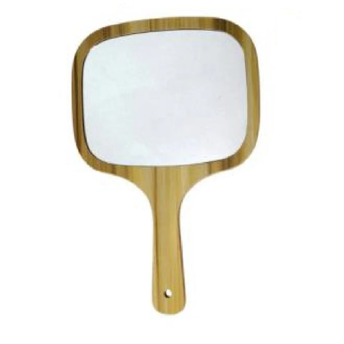 MDF Rectangular Large Hand Mirror For Makeup