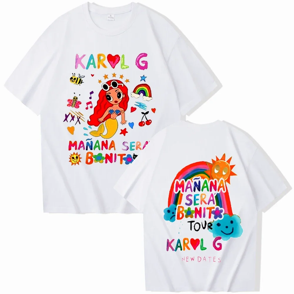 Manana Sera Bonito Shirt Karol G Shirt Bichota Season Tee Funny Karol G Fan Gifts O-Neck Short Sleeve Shirts