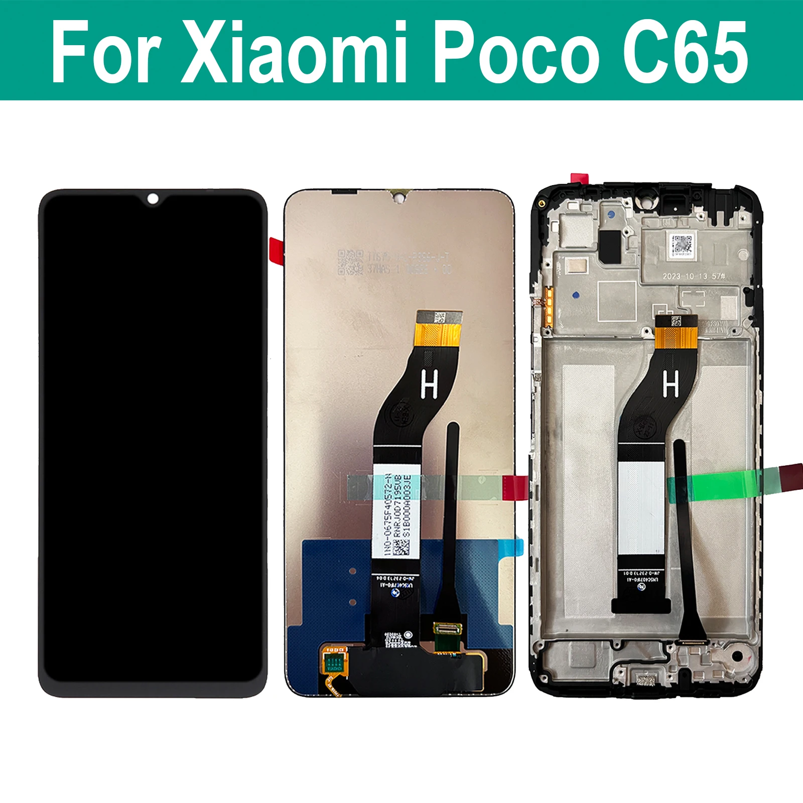 

Original 6.74'' For Xiaomi Poco C65 LCD Display Touch Screen Digitizer Assembly