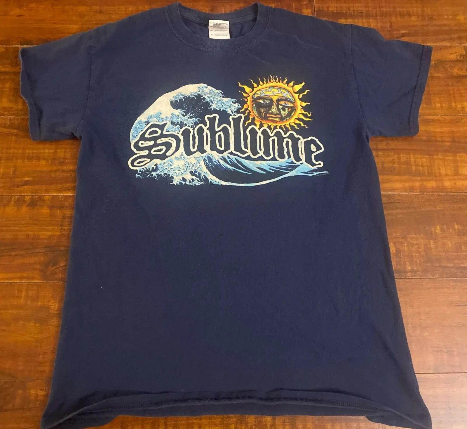 Sublime Band Graphic T-Shirt, Y2K, Tamanho S, 2006