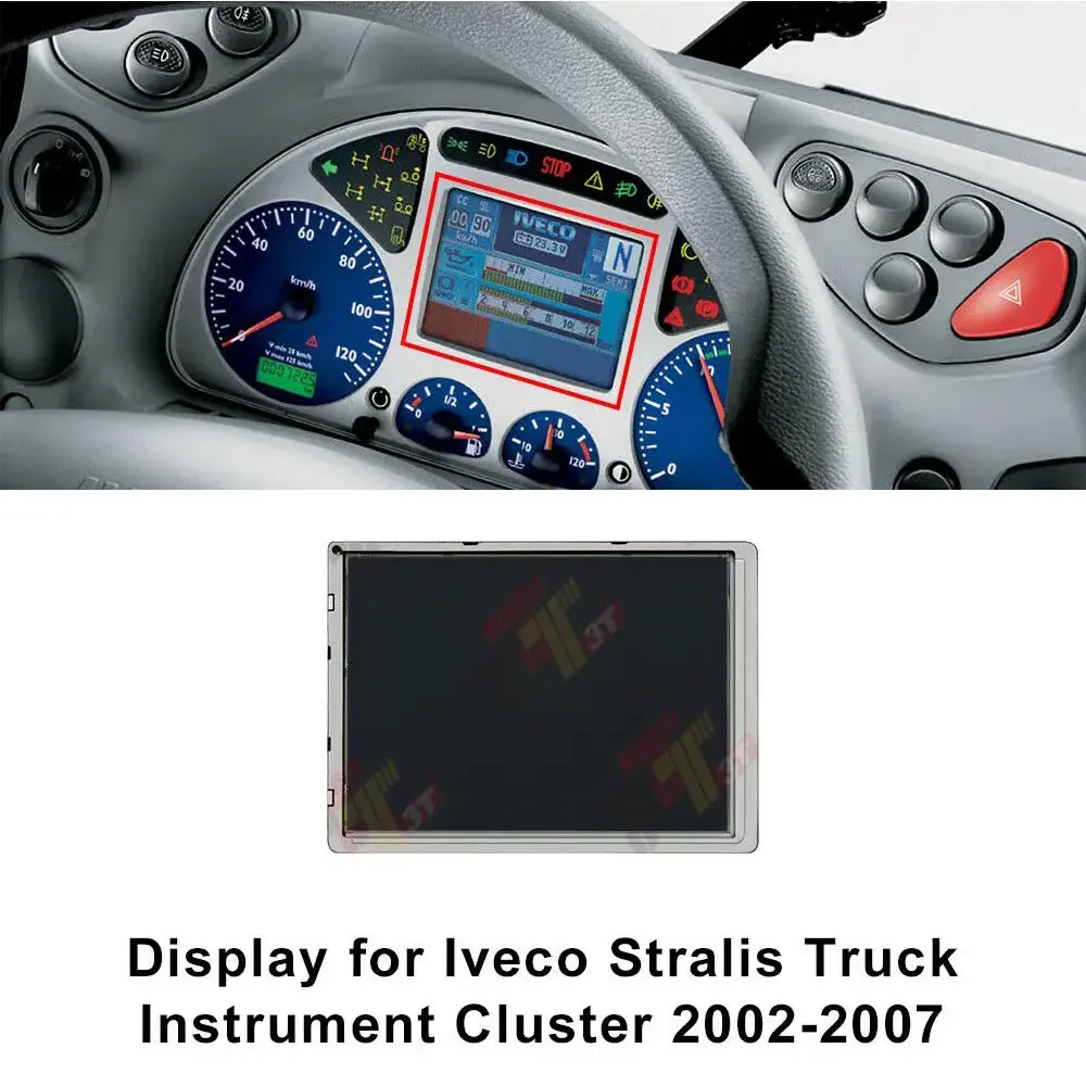 

Vehicle Dashboard LCD Display for Iveco Stralis Truck Instrument Cluster