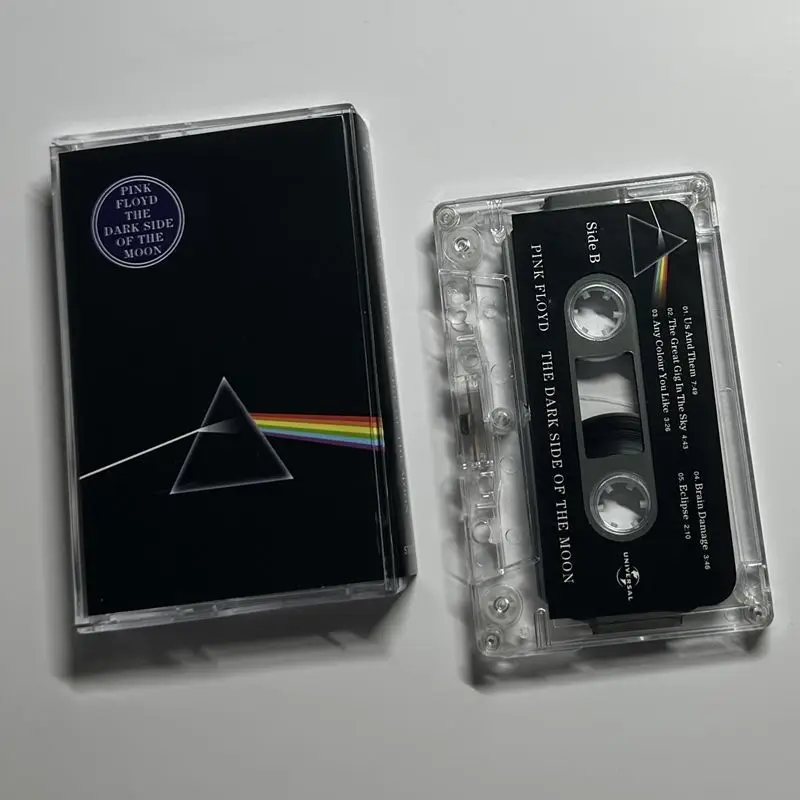 Pink Floyd The Dark Side of the Moon English Rock Songs Music Cassette Brand New Unopened Collectors Edition