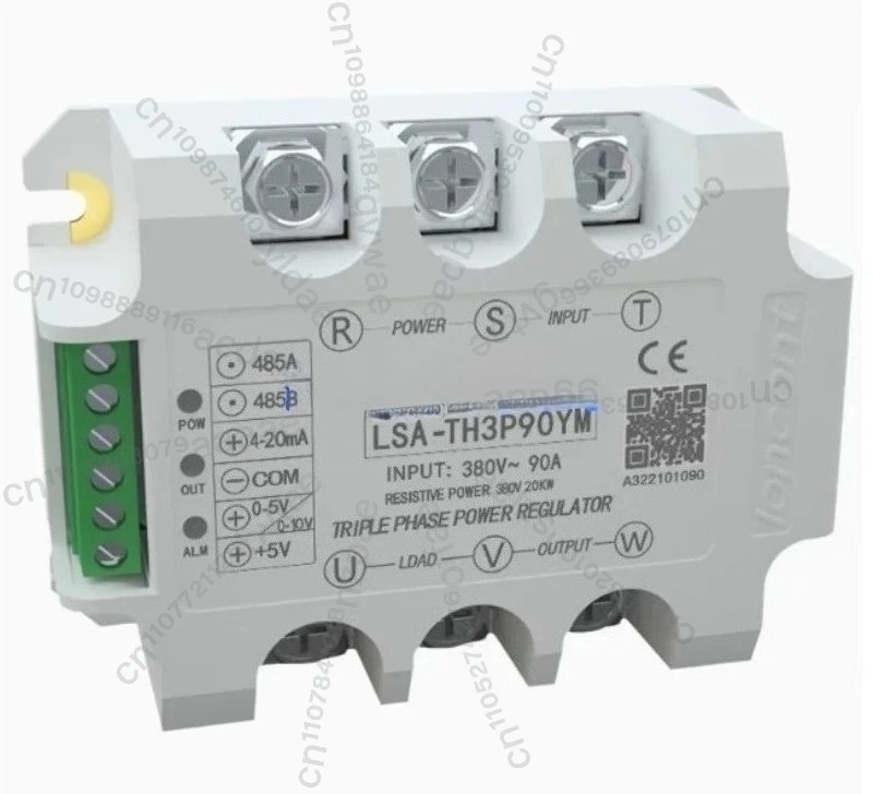 

Трехфазный модуль регулирования напряжения переменного тока с коммуникацией RS485, Modbus-RTU, SCR-регулятор мощности для диммирования