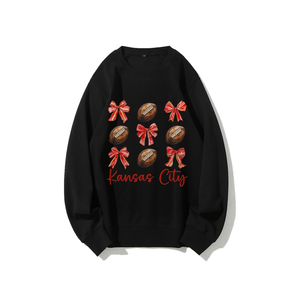 Kansas City Football Sweatshirt Kc Football Sweatshirt Kansas City Hoodies Kc HECO Football Fan Gift Retro Football For Women