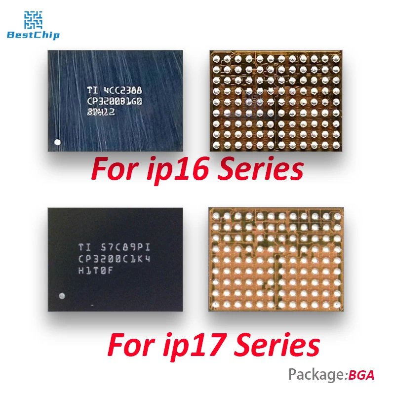 1-5pcs CP3200C1K4 CP3200C1KX CP3200B1G0 U9500 U12 U88 USB Charging IC Chip For iPhone 17 17 Pro Max 17 AIR 16 16 PRO Max chipset