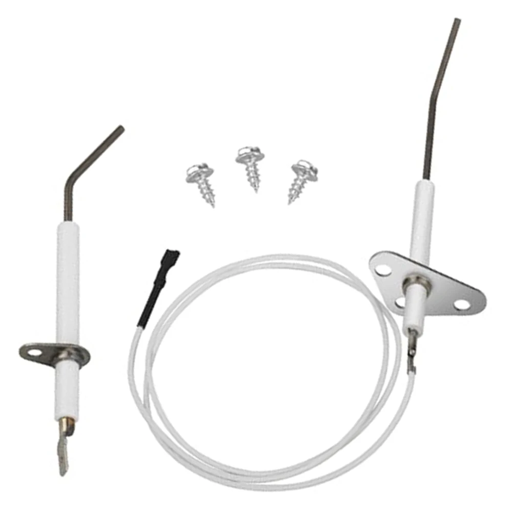 

Flame Sensor Pool Heater Igniter Heating System Maintenance Efficient Pool Heater Component Easy Installation White