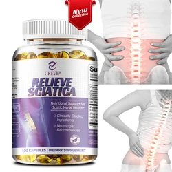 Sciatic Nerve Relief Supplement Vitamin 40 Times Stronger Than The Natural Form of R-ALA, Non-synthetic Lipoic Acid (ALA)